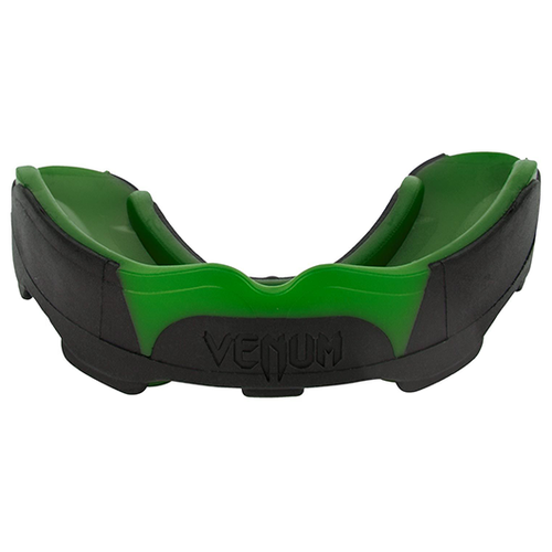 фото Капа боксерская venum predator black/green (взрослый размер)