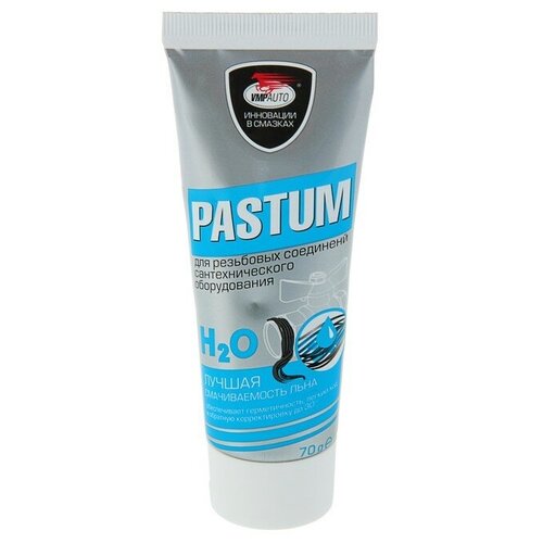 Паста уплотнительная PASTUM H2O, тюбик 70 г паста уплотнительная pastum h2o тюбик 70 г