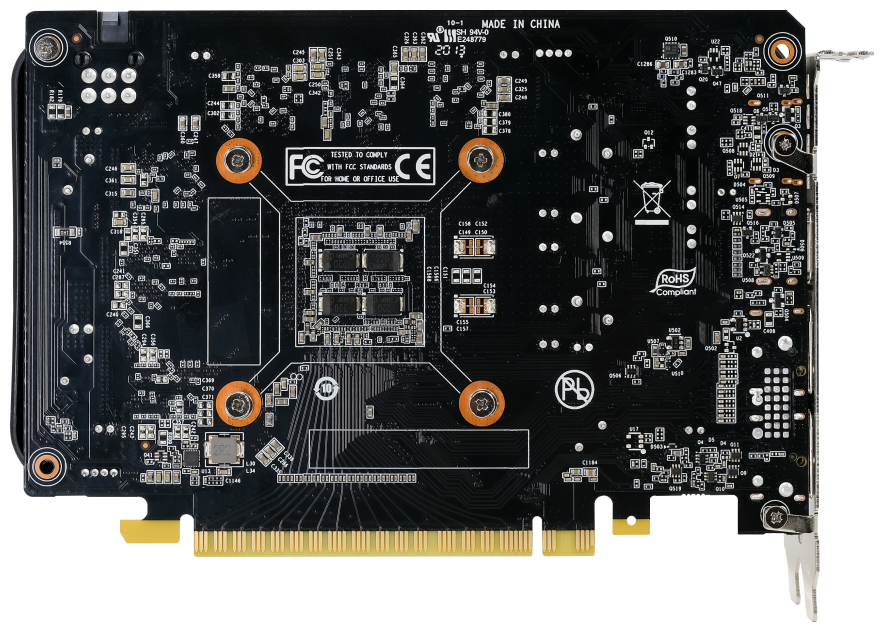 Видеокарта PCI-E Palit NE6165001BG1-1175A 4GB GDDR6 128 bit 2xDP/HDMI - фото №9