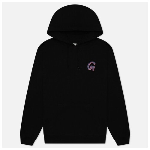 фото Мужская толстовка gramicci swirl hoodie чёрный , размер s