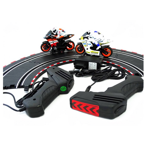 фото Гоночный автотрек 213 см от сети moto racing 1:43 cs toys