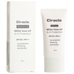 Осветляющий солнцезащитный крем Ciracle Radiance White Tone-Up & UV Protection SPF50+/ PA+++ (30 мл) - изображение