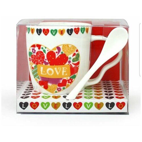 Кружка с ложкой 