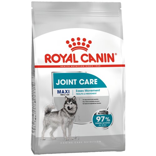 royal canin maxi joint care для взрослых собак крупных пород при заболеваниях суставов 10 10 кг Корм сухой для взрослых собак крупных размеров Royal Canin Maxi Joint Care (Макси Джойнт Кэа) с повышенной чувствительностью суставов, 10кг