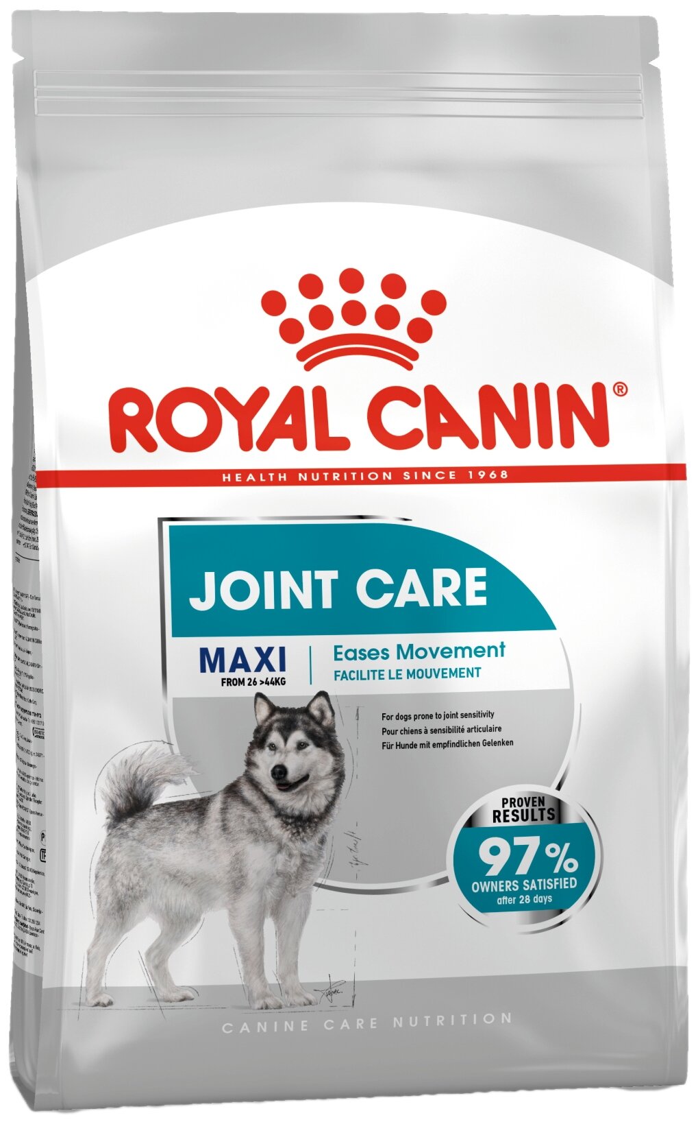 Корм сухой для взрослых собак крупных размеров Royal Canin Maxi Joint Care (Макси Джойнт Кэа) с повышенной чувствительностью суставов, 10кг