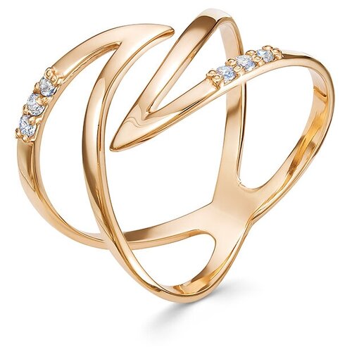 фото Ювелирное кольцо из красного золота арт. к-4362-2,30 юд декун