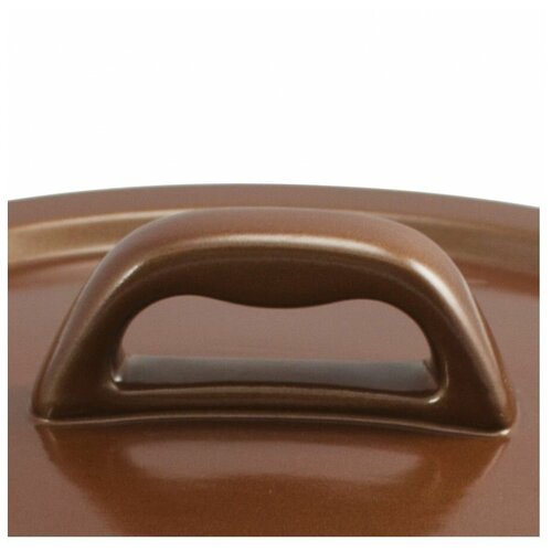 Кастрюля HAMMERED+ с керамической крышкой 16см., 1.5л. медный