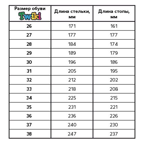 фото Полуботинки ортопедические спортивные tw-455-5 твики (twiki)