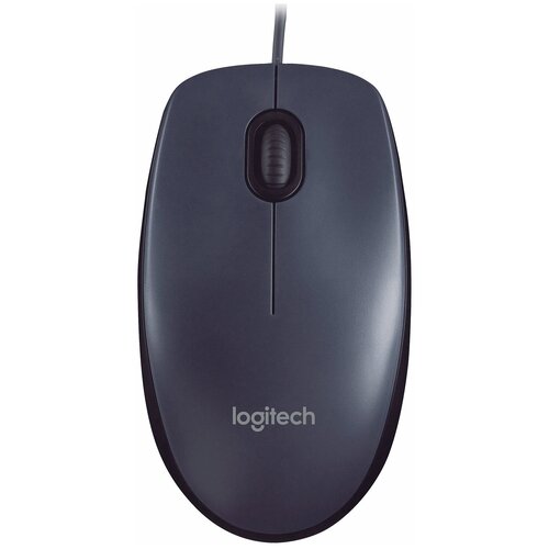 Мышь проводная Logitech M90 1000 dpi USB черный 910-001793910-001794910-001795910-001970 74800₽