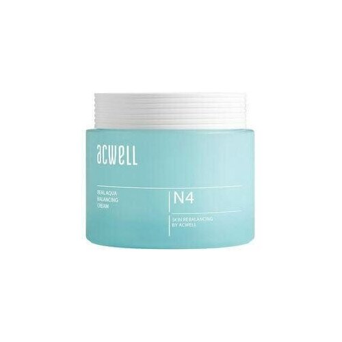Увлажняющий крем для чувствительной кожи лица. ACWELL Real Aqua Balancing Cream