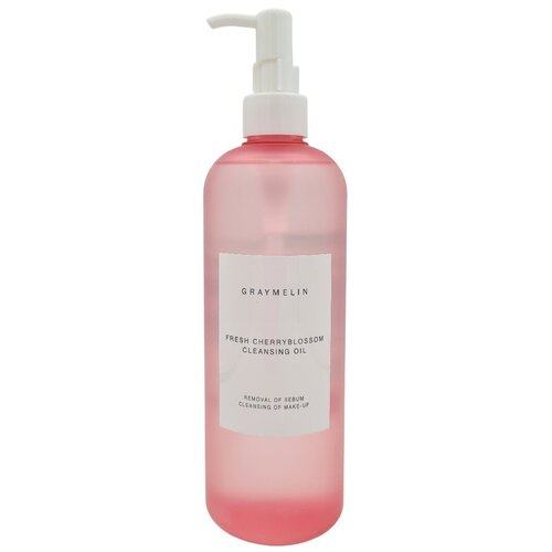 GRAYMELIN Fresh Cherry Blossom Cleansing Oil - Глубокоочищающее гидрофильное масло для усталой кожи