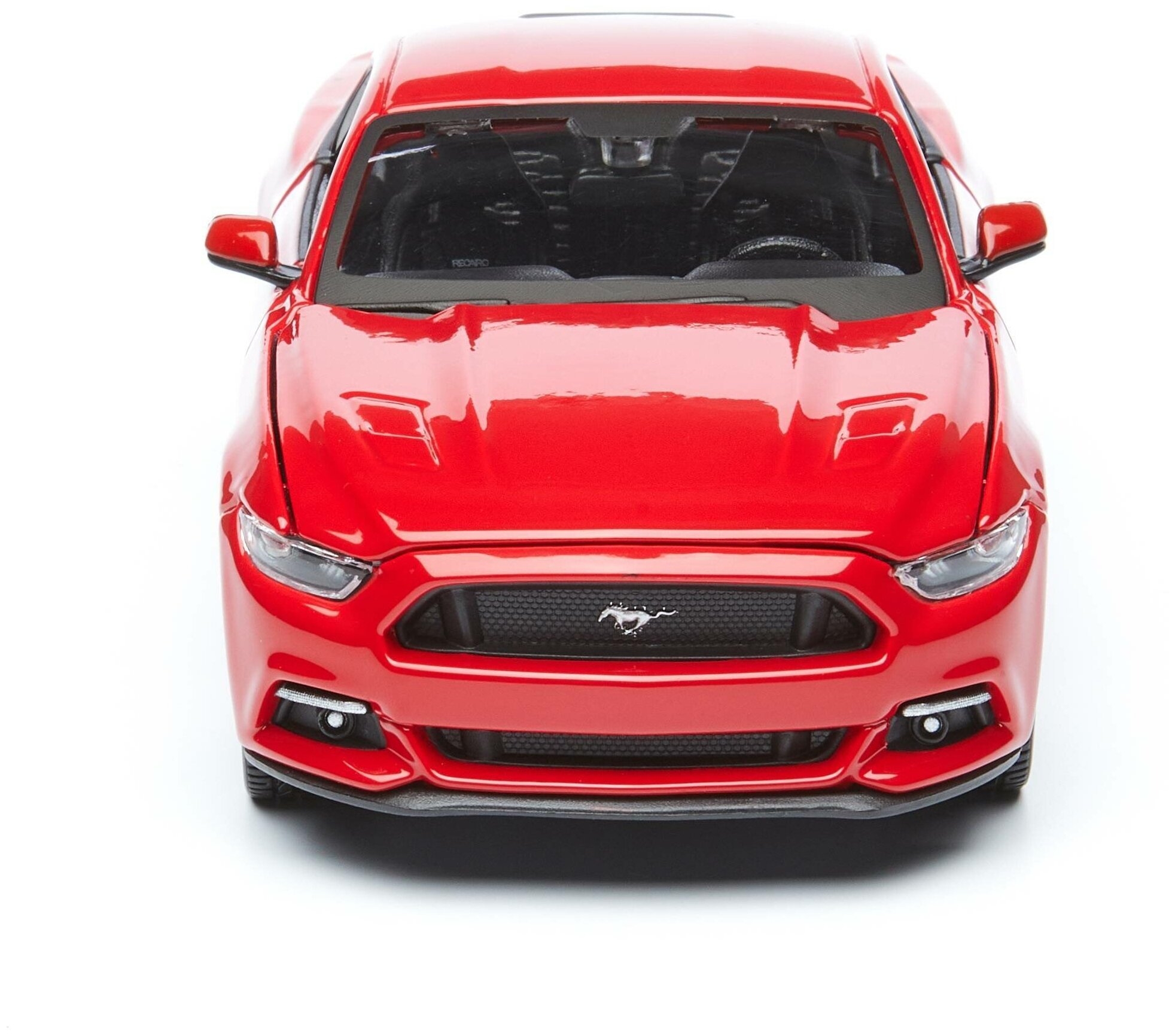 Maisto Модель машины сборная 1:24 "2015 Ford Mustang GT" SPAL, красная - фото №7