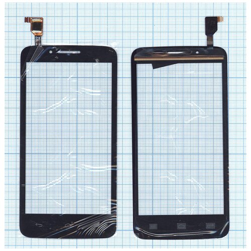 Сенсорное стекло (тачскрин) для Huawei Ascend Y511 черное сенсорное стекло тачскрин для lenovo a880 черное