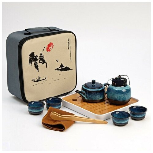 Набор для чайной церемонии В лучах заката 10 предметов на 4 персоны 2550₽