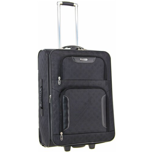 фото Чемодан рион 401, цвет черный, размер 22' rion