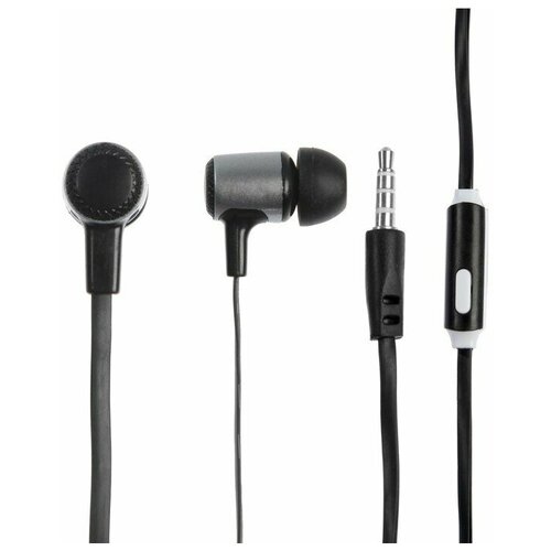 Наушники LuazON W-03 вакуумные микрофон плоский провод микс 26400₽