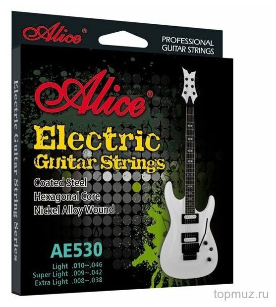 ALICE AE530-L струны для электрогитары