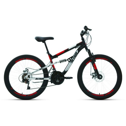 Горный Велосипед Altair MTB FS 24 D ЧерныйКрасный RBK22AL24052 24 2022 1983000₽