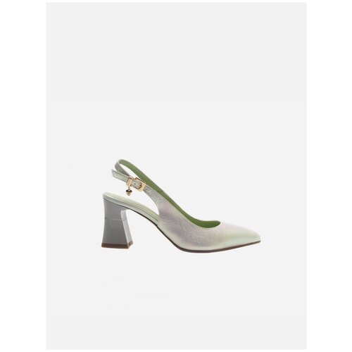 Женские туфли, RENZONI, лето, цвет зеленый, размер 39