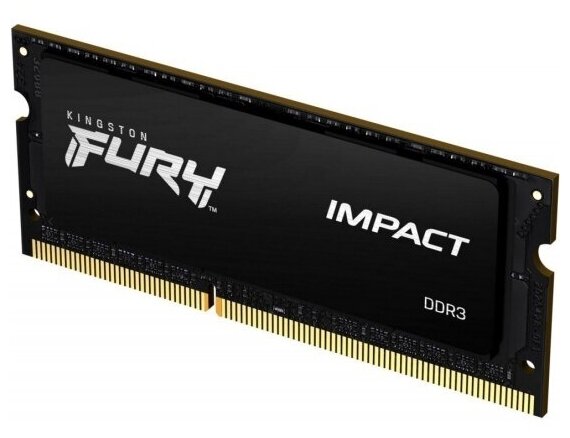 Оперативная память KINGSTON SO-DIMM DDR3L 8Gb 1866MHz pc-15000 FURY Impact (KF318LS11IB/8)