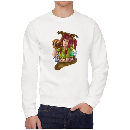 фото Свитшот coolpodarok девушка с лапой