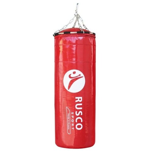 фото Ruscosport мешок боксёрский boxer, вес 35 кг, 120 см, d35, цвет красный