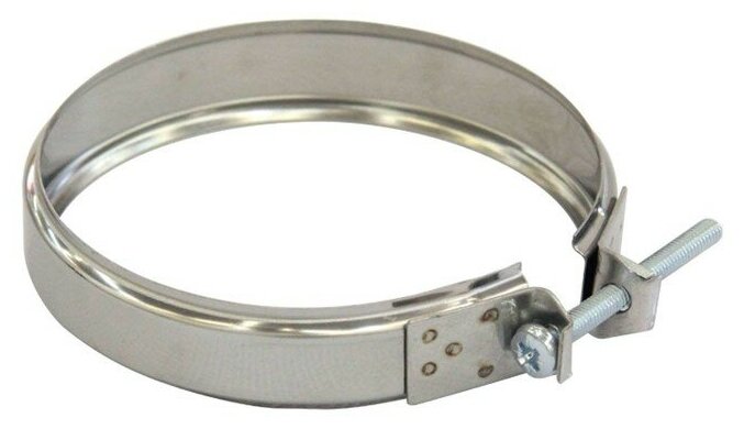 фото Хомут обжимной для дымохода Ferrum (430/0,5 мм) Ф120