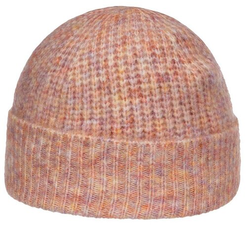 Шапка SEEBERGER арт. 18206-0 TURN-UP BEANIE (ярко-розовый), размер ONE