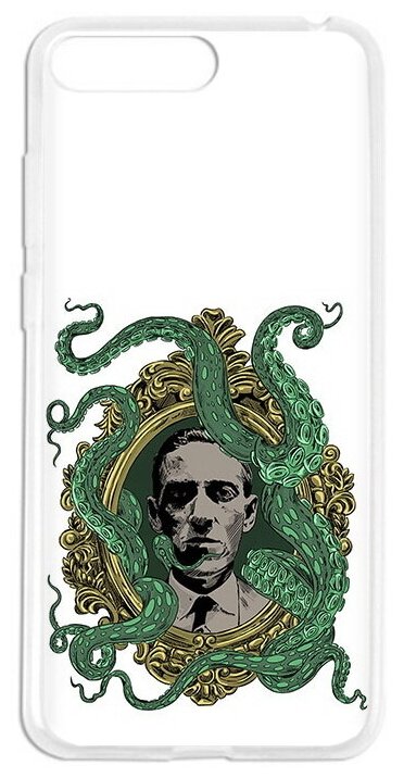 Чехол задняя-панель-накладка-бампер MyPads портрет с кракеном для Huawei Honor 6 Plus (PE-UL00/TL20/TL10/CL00)75.7 противоударный