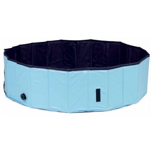 Бассейн для собак Trixie Dog Pool, размер 120х30 см., голубой / синий