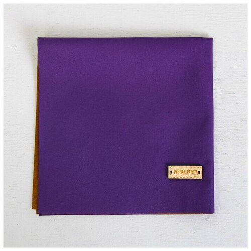 Ткань для пэчворка кожзам Ежевика, 33 x 33 см ткань для пэчворка кожзам фиолетовый 33 × 33 см