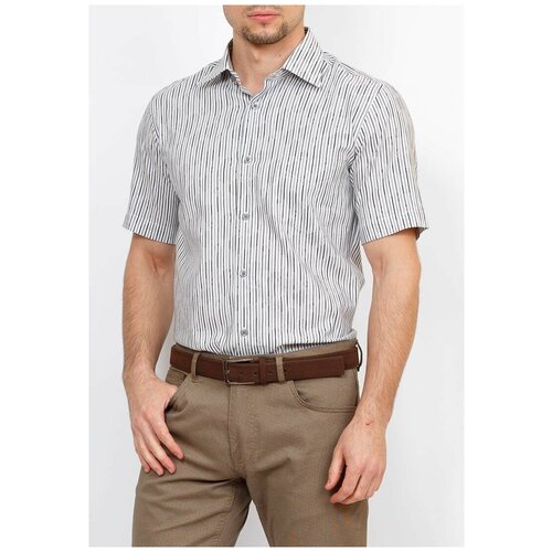 фото Рубашка greg, размер 174-184/38, серый