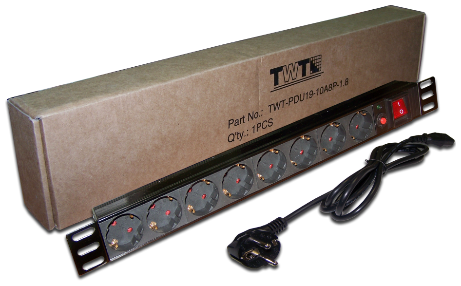 Блок розеток TWT (TWT-PDU19-10A8P-3.0)