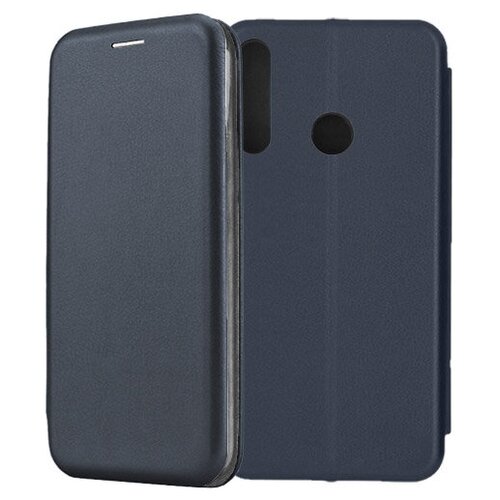 Чехол-книжка Fashion Case для Huawei Honor 9C темно-синий чехол книжка fashion case для huawei honor x9a темно красный