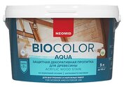 Neomid BIO COLOR aqua Декоративная пропитка для дерева (сосна, 2,3 л)