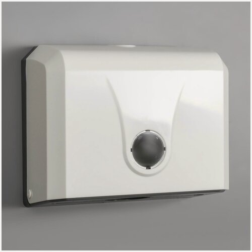 Изображение товара Диспенсер SKYPHOS, бумажных полотенец в листах, 26×12×22 см, цвет белый