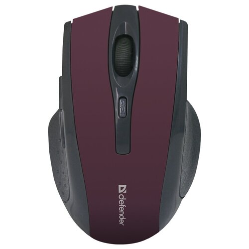 Мышь беспроводная Defender Accura MM-665 бордовый 6btnRoll 89300₽