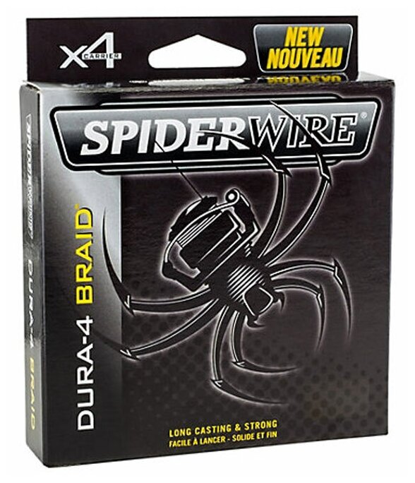 Шнур плетеный SPIDERWIRE Х4 Dura Braid 150м темнозеленый 0,40мм 45,0кг 99lb