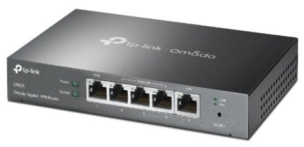 TP-Link ER605 SafeStream гигабитный MultiWAN VPNмаршрутизатор замена TL-R605