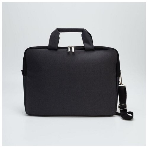 фото Алекс сумка деловая на молнии, цвет серый newstore