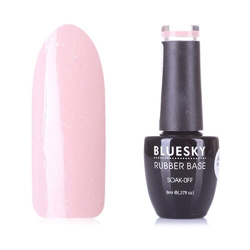 Bluesky Базовое покрытие Cover Pink Rubber Base, №18, 8 мл mozart house базовое покрытие rubber base 15 мл cover pink