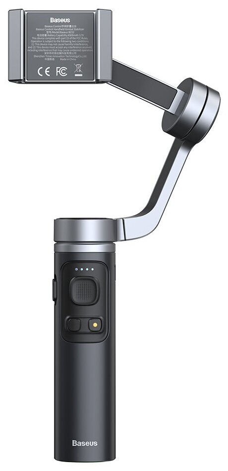 Baseus Монопод-стабилизатор Baseus Control Smartphone Handheld Folding Gimbal Stabilizer, темно-серый SUYT-D0G