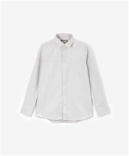 Школьная рубашка Gulliver, размер 140, серый