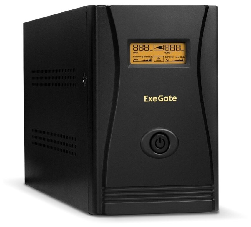 ИБП ExeGate SpecialPro Smart LLB-1000.LCD.AVR.EURO.RJ <1000VA/650W, LCD, AVR, 4евро, RJ45/11>EP285487RUS