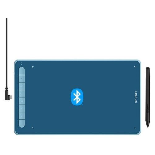 Графический планшет для рисования c беспроводным Bluetooth V5.0 XPPen Deco LW