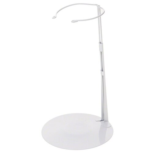 подставка kaiser metal doll stand белая высота 18 23 см для кукол 28 30 см Dollstand Kaiser Подставка Кайзер для кукол 50-76 см, белая (Kaiser Doll Stand 3701 White Doll Stand for 20 to 30 chubby-waisted Dolls and Bears)