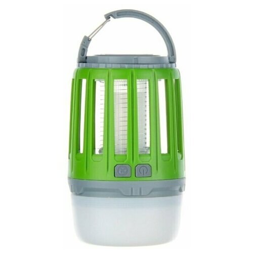 Фонарь защита от комаров, зеленый, 13,3х8,5 см, Shamoon SH-MOSQ-02