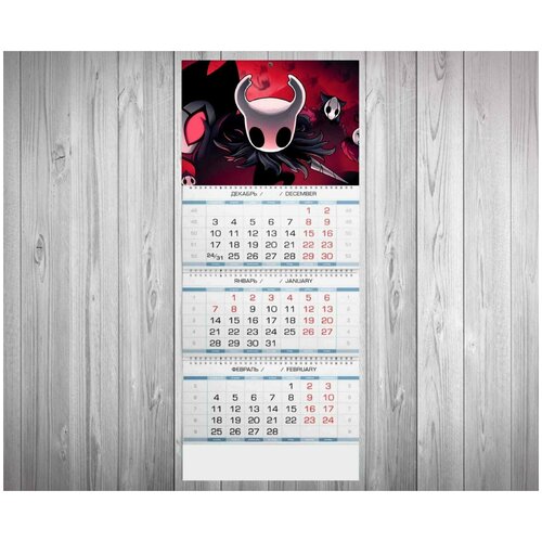 Календарь MIGOM Квартальный Принт Hollow Knight - HK0002