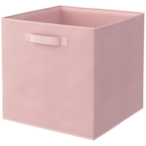 Кофр для хранения вещей, комплект 4 шт, раскладной без крышки, цвет розовый