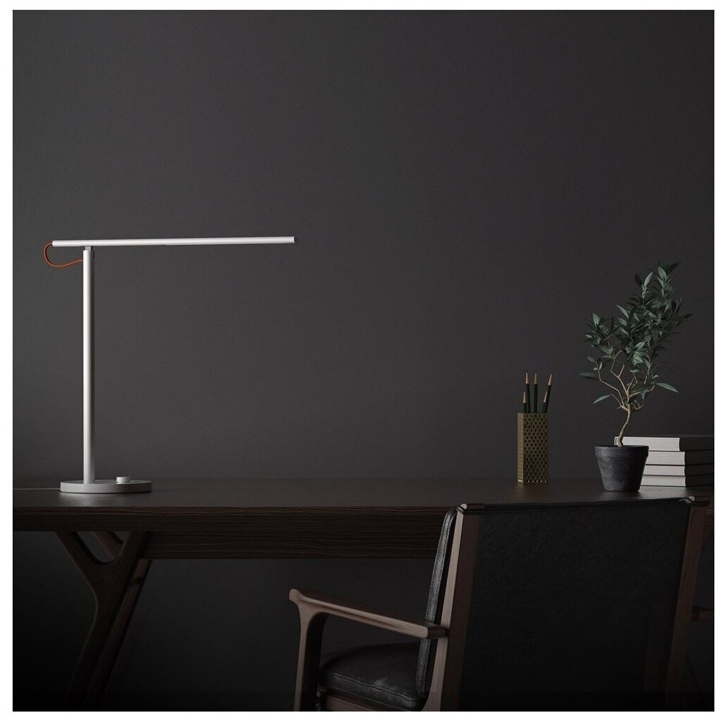 Лампа офисная светодиодная Xiaomi Mi Smart LED Desk Lamp 1S MJTD01SYL, 9 Вт, цвет арматуры: белый CN - фотография № 7